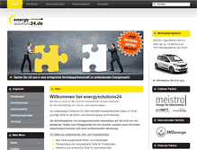 Tablet Screenshot of energysolutions24.de